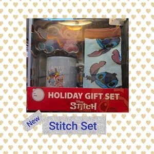 Disney Stitch Holiday Gift Set NIP